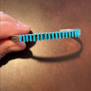 Turquoise and Silver bracelet